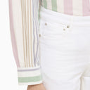 A.P.C. Witte bijgesneden jeans