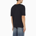 A.P.C. Logoed Navy Crewneck T Shirt