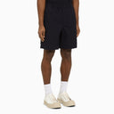A.P.C. Dark Navy Bermuda Shorts In Cotton