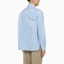 A.P.C. Blue Striped Cotton Shirt