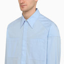 A.P.C. A.P.C. X Nrl Blue Cotton Shirt