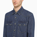 A.P.C. A.P.C. X Nrl Indigo Blue Denim Shirt