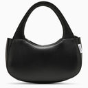 Coperni Micro Baguette Swipe Bag Black Leather