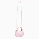 Coperni micro baguette sac de balayage en cuir rose