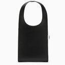 Coperni Micro Swipe Tote Bag Black Leather