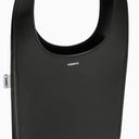 Coperni Micro Swipe Tote Bag Black Leather