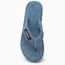Coperni Denim Flip Flops With Logo