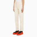 Sunnei Regular Cream Cotton Jeans - Balardi