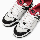 Allenatore in pelle in bianco e nero Dolce & Gabbana