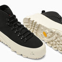 Roa Black Canvas Medium Lace Up