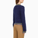 Marni Royal Blue Mohair Sweater