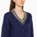 Marni Royal Blue Mohair Sweater