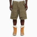 1989 Studio Military Green Cargo Shorts - Balardi