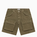 1989 Studio Military Green Cargo Shorts - Balardi
