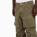 1989 Studio Military Green Cargo Pants - Balardi