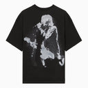 1989 Studio Kurt Black Cotton T Shirt