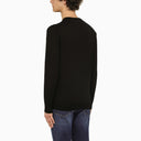 Drumhr Séter de cuello redondo de lana negra