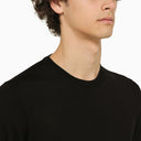 Drumhr Séter de cuello redondo de lana negra