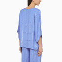 P.A.R.O.S.H. Lavender Sequin Blouse