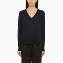 P.A.R.O.S.H. Blue Wool And Cashmere Sweater