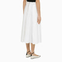 Department 5 White Cotton Flounced Henrique Skirt