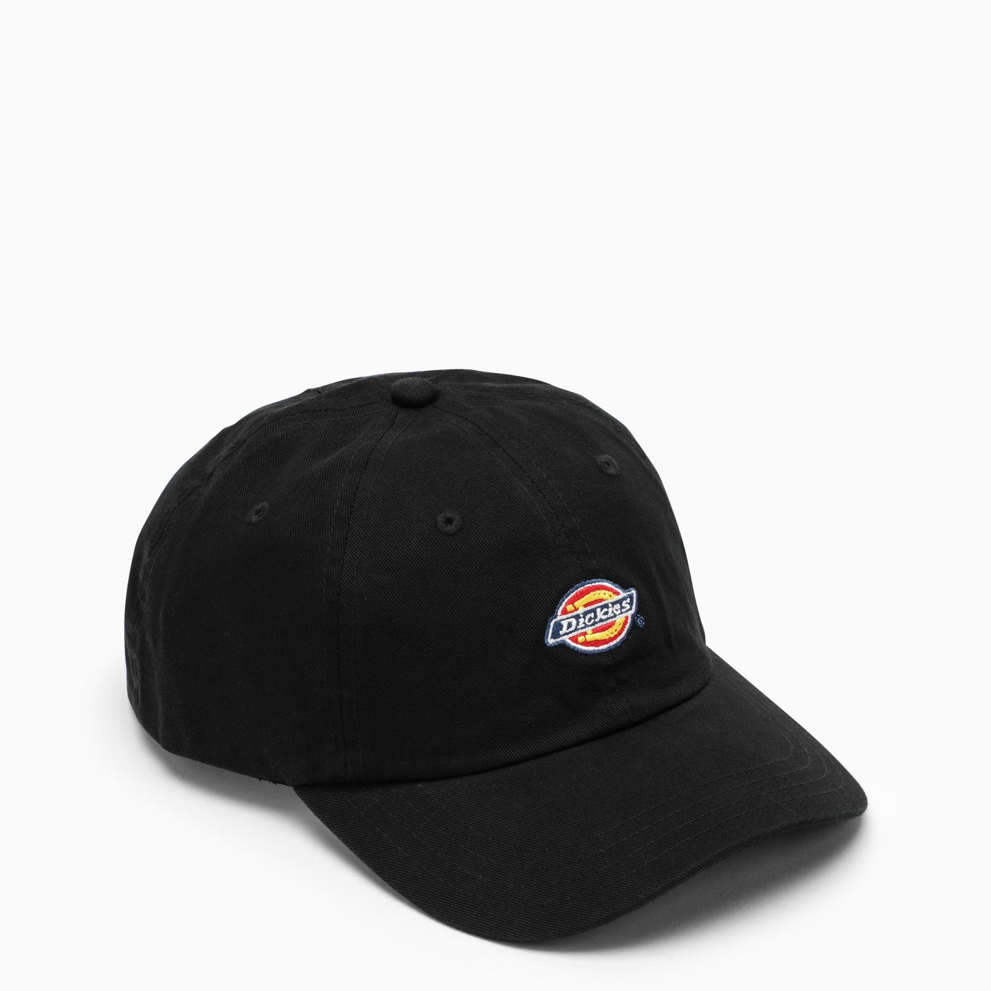 Dickies Black Baseball Cap With Logo Patch | Balardi