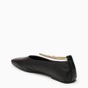 Maria Luca Black Augusta Ballerina con strass