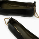 Maria Luca Black Augusta Ballerina con strass