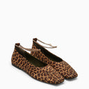 Maria Luca Leopard Print Augusta Ballerina