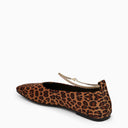Maria Luca Leopard Print Augusta Ballerina