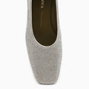 Maria Luca Ballerina Augusta With Silver Rhinestones And Chain