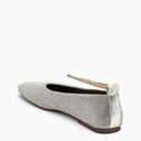 Maria Luca Ballerina Augusta With Silver Rhinestones And Chain