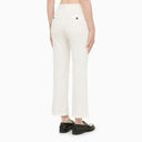 Department 5 White Boot Cut Trousers - Balardi