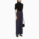 Department 5 Navy Viscose Trousers - Balardi