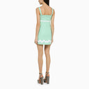 Patou Mint Green Cotton Mini Dress