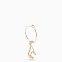 Aliita Gold Earring With Pendant - Balardi