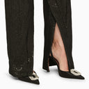 The Mannei Black Eljas Sequins Pants - Balardi