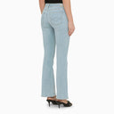 Washington DC Light Blue Flared Jeans in Cotton