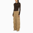 Entire Studios Beige Cotton Cargo Trousers