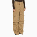 Entire Studios Beige Cotton Cargo Trousers