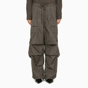 Entire Studios Grey Nylon Cargo Trousers