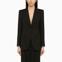 Dolce&Gabbana Single Breasted Pinstripe Jacket In Wool