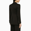 Dolce&Gabbana Single Breasted Pinstripe Jacket In Wool