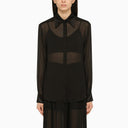 Dolce&Gabbana Black Semi Transparent Shirt