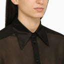 Dolce&Gabbana Black Semi Transparent Shirt