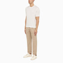 Loro Piana Classic White Cotton T Shirt