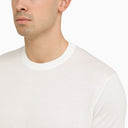 Loro Piana Classic White Cotton T Shirt
