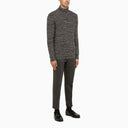 Loro Piana Melange Cashmere Turtleneck Sweater
