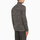 Loro Piana Melange Cashmere Turtleneck Sweater
