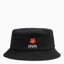 Kenzo Black Cotton Hat - Balardi